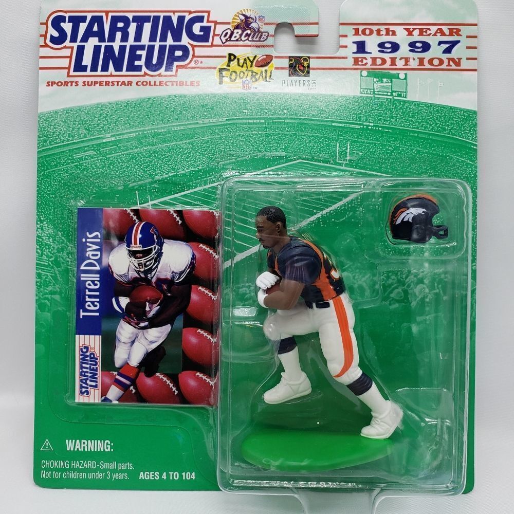 💜NIB Terrell Davis 1997 Edition Starting Lineup